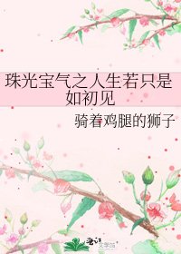 《珠光寶氣之人生若只是如初見》